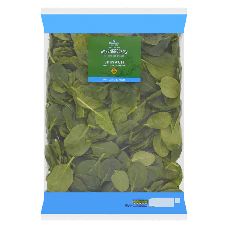 Morrisons Spinach, 450g