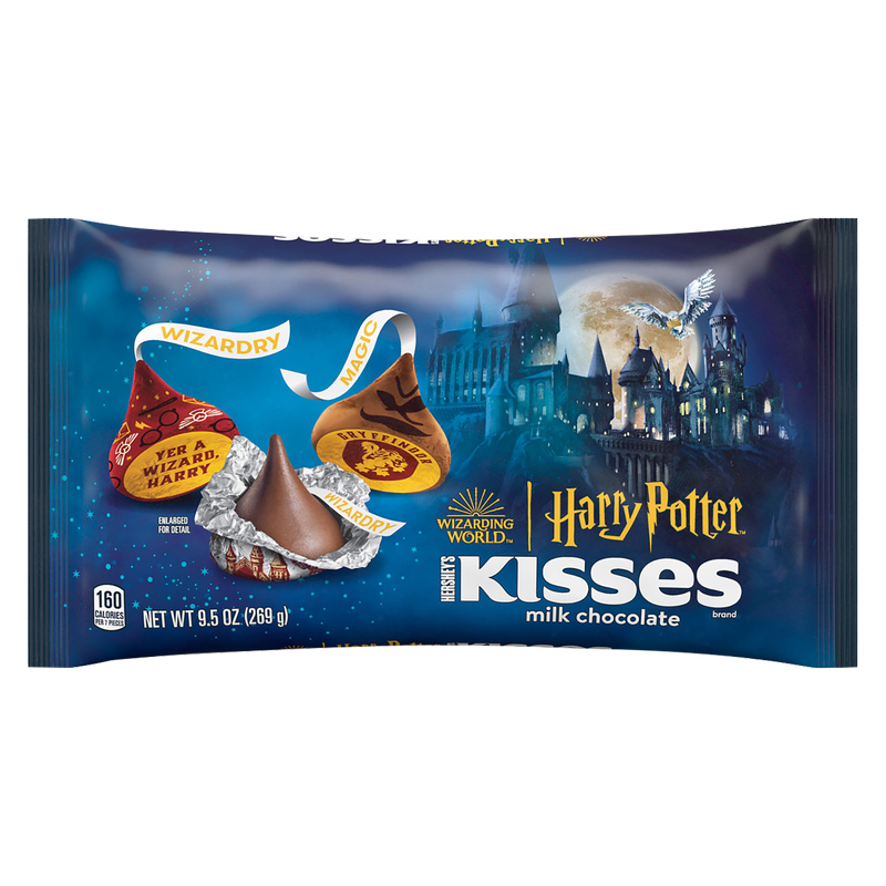 Hershey's Kisses Harry Potter Milk Chocolate Candies 9.5oz