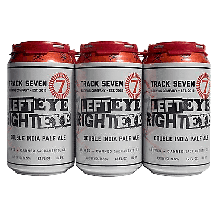 Track 7 Brewing Left Eye Right Eye Double IPA 6pk 12oz Can