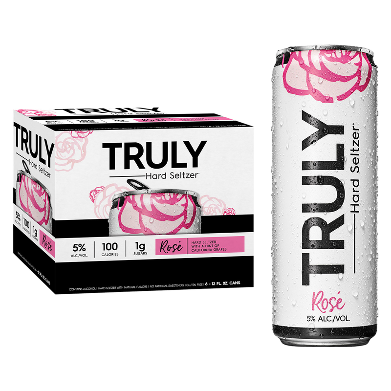 TRULY Hard Seltzer Rose 6pk 12oz Can 5.0% ABV