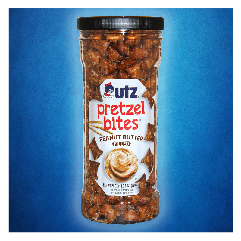 Utz Peanut Butter Filled Pretzel Bites 24oz