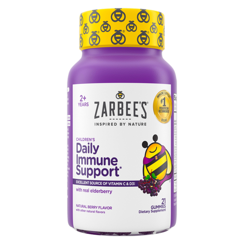 Zarbee's Children's Elderberry Immune Support Gummies 21ct