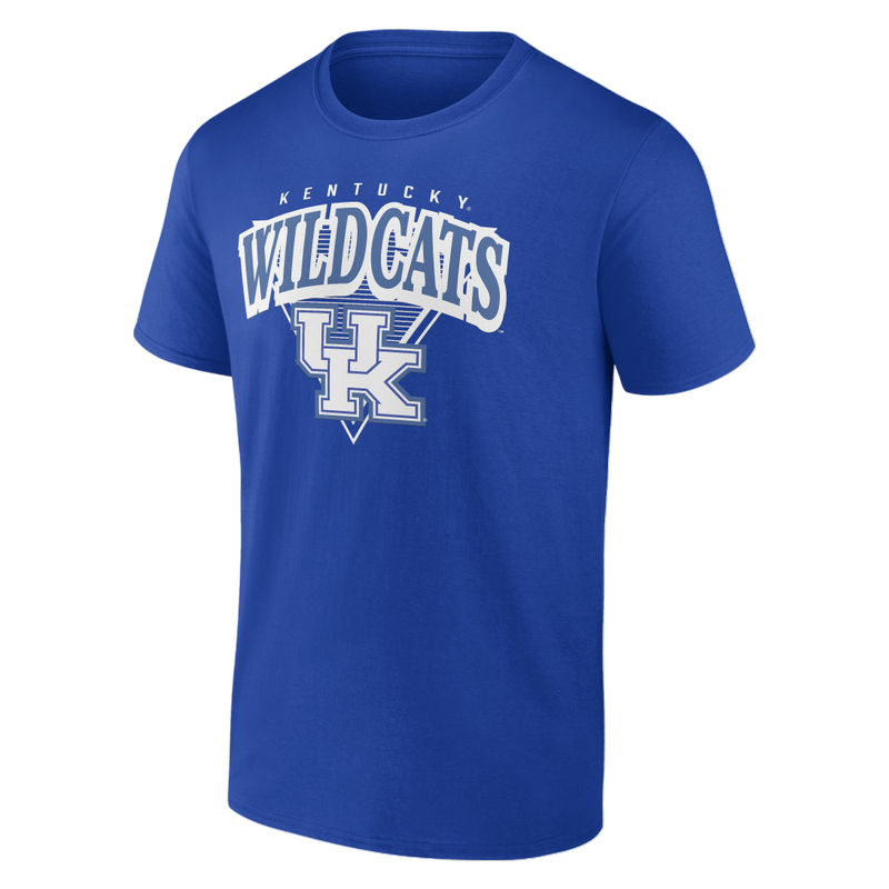 University of Kentucky Fundamentals Cotton Modern Tri Short Sleeve Tee-Size Small