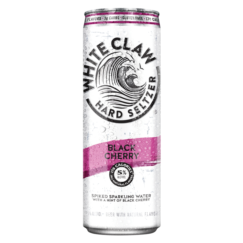 DNU White Claw Black Cherry Single 24oz Can 5% ABV