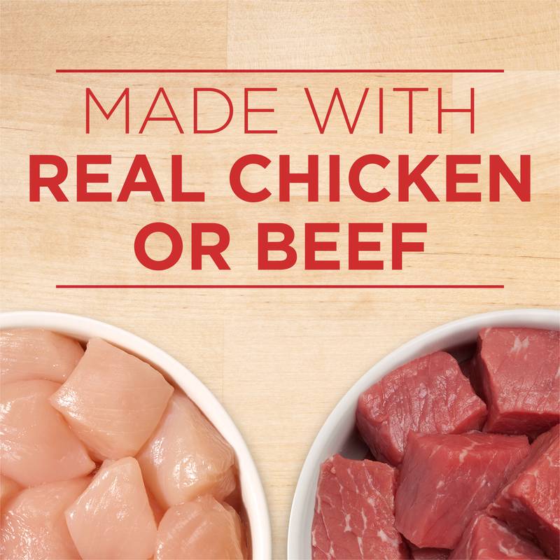 Purina ONE Chicken and Beef Tender Cuts in Gravy Variety Pack 6ct