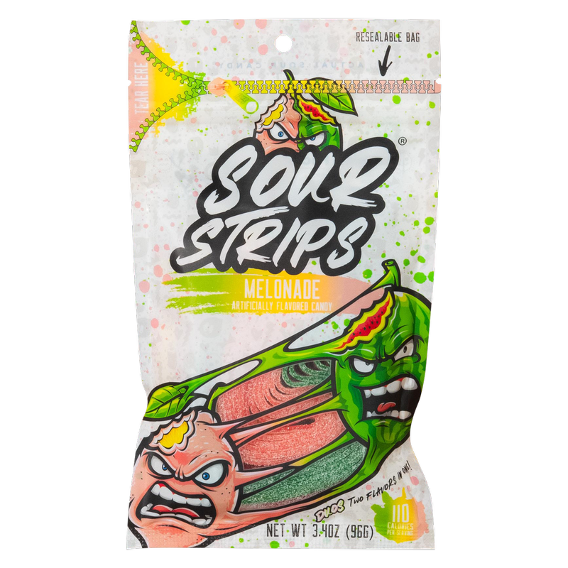 Sour Stripes Melonade, 3.4 oz