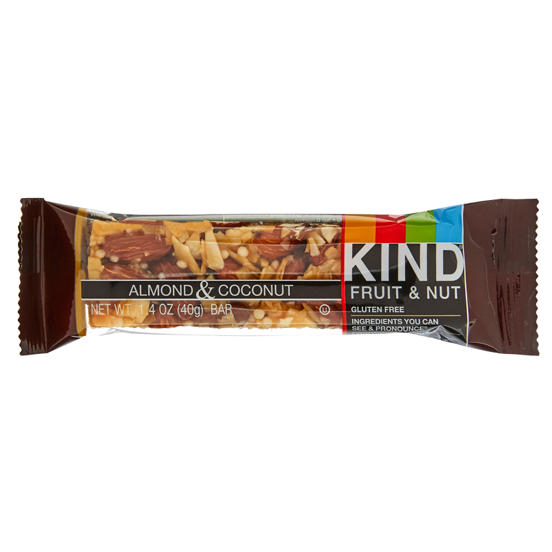 KIND Gluten Free Almond & Coconut Healthy Snack Bar 1.4oz