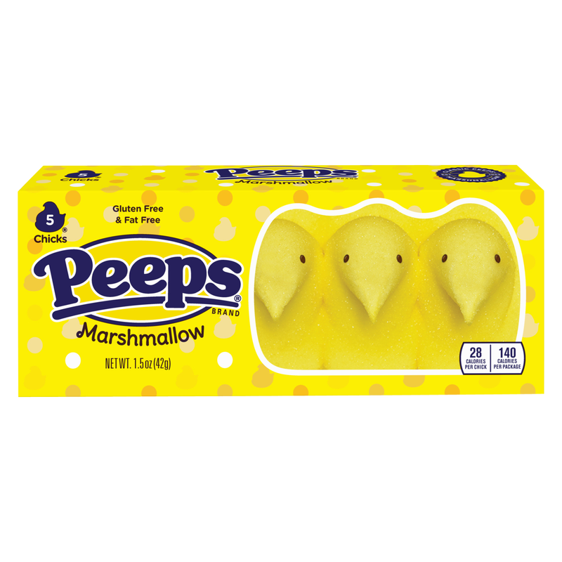 Peeps Marshmallow Chicks 5ct