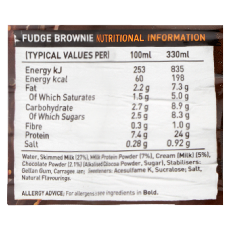 Grenade Carb Killa Fudge Brownie High Protein Shake, 330ml
