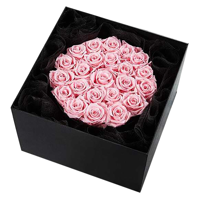 1-800-Flowers.com Magnificent Roses Preserved Pink Roses 2 Dozen