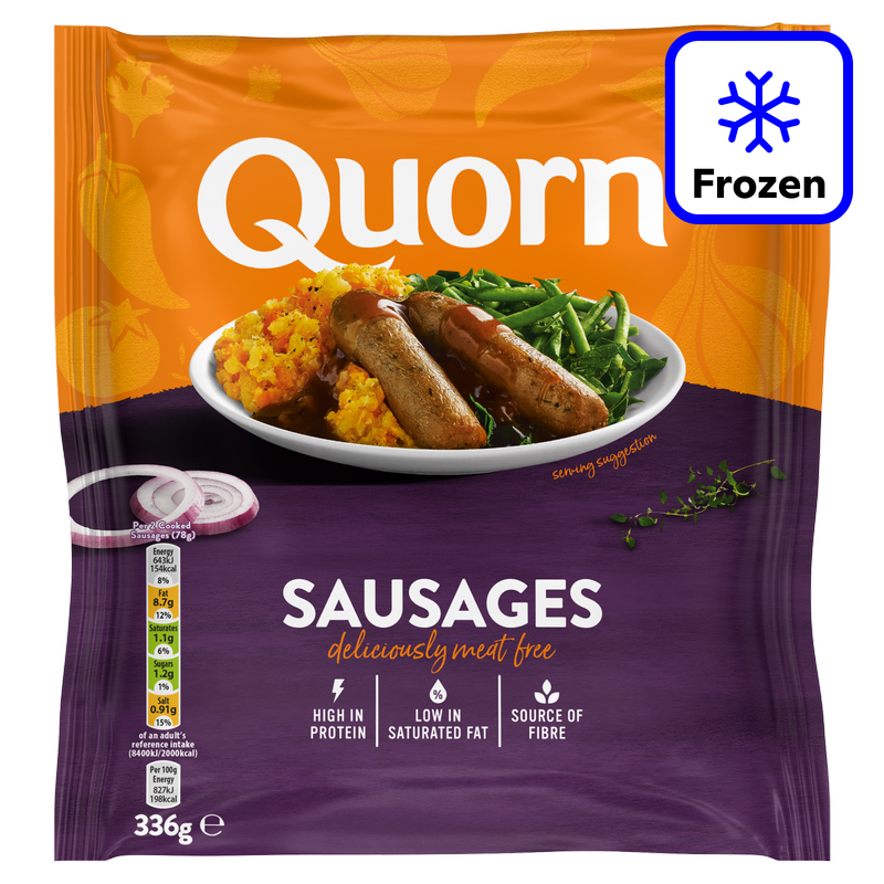 Quorn 8 Sausages, 336g