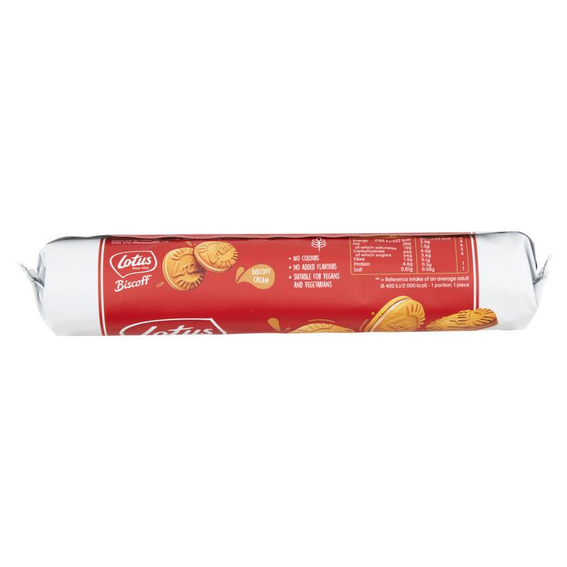 Lotus Biscoff Cream Filled Sandwich Biscuits, 150g