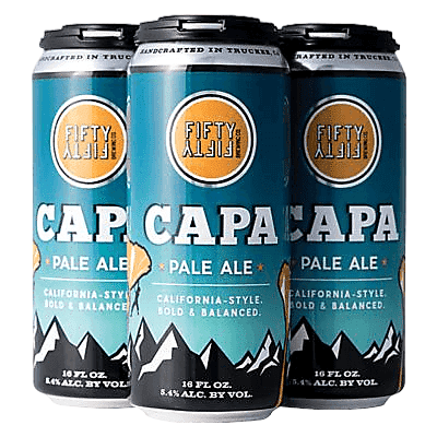 Fifty Fifty Brewing CAPA Pale Ale 4pk 16oz Can