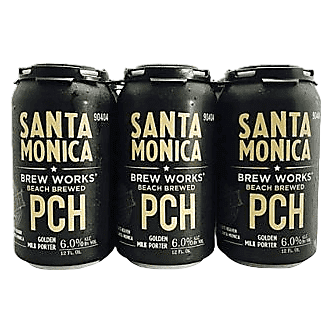Santa Monica PCH Golden Milk Porter 6pk 12oz Can