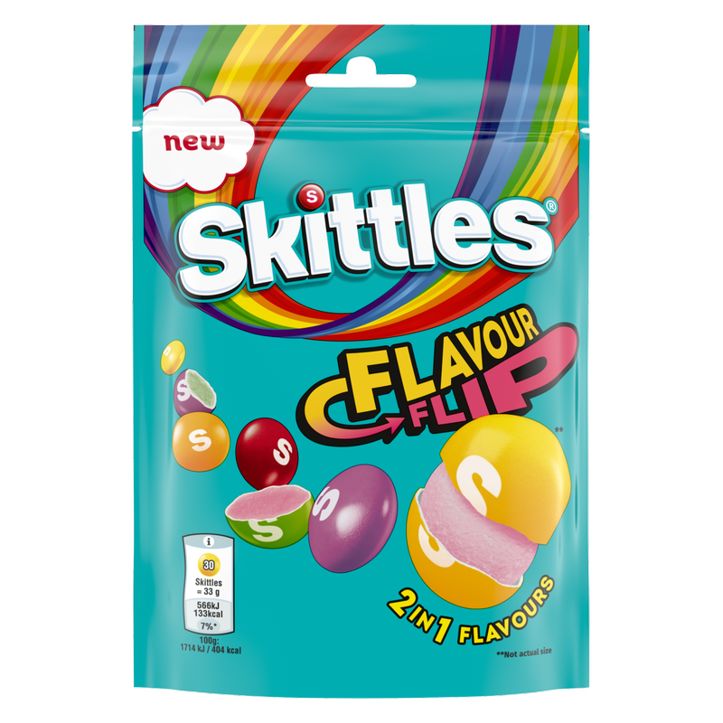 Skittles Flavour Flip, 136g