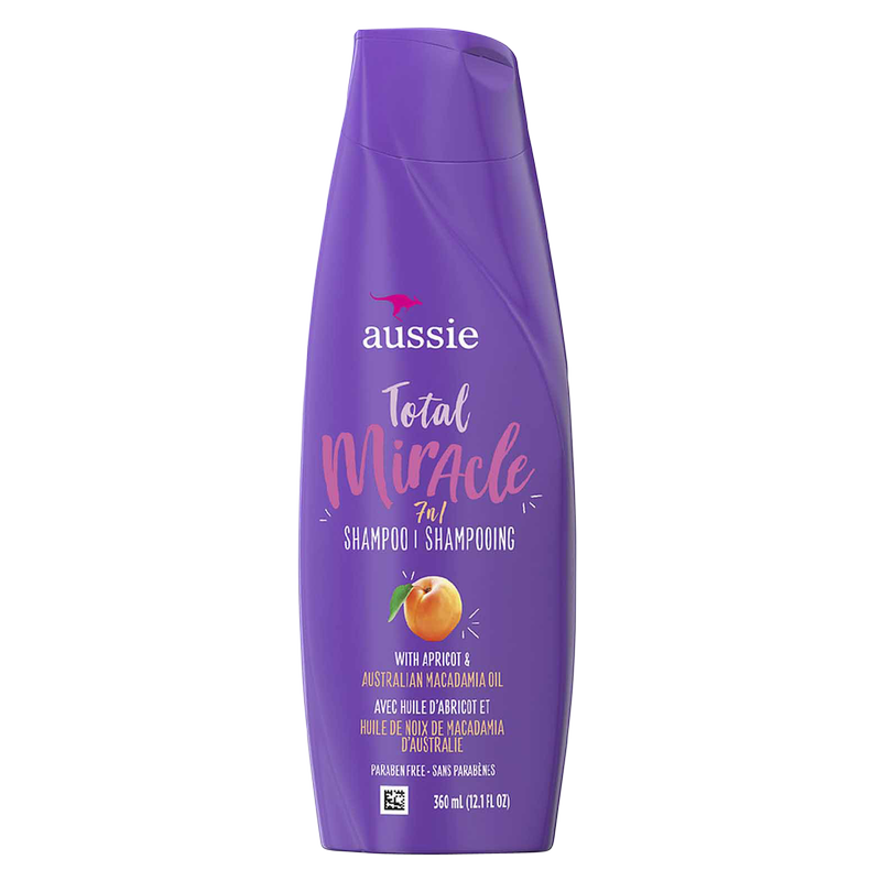 Aussie Total Miracle 7 in 1 Shampoo 12.1oz