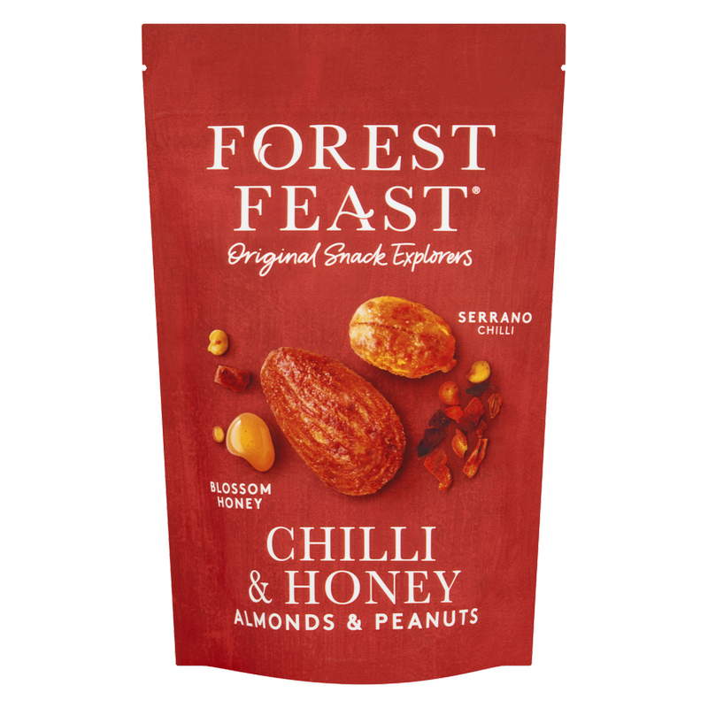 Forest Feast Chilli & Honey Almonds & Peanuts, 120g