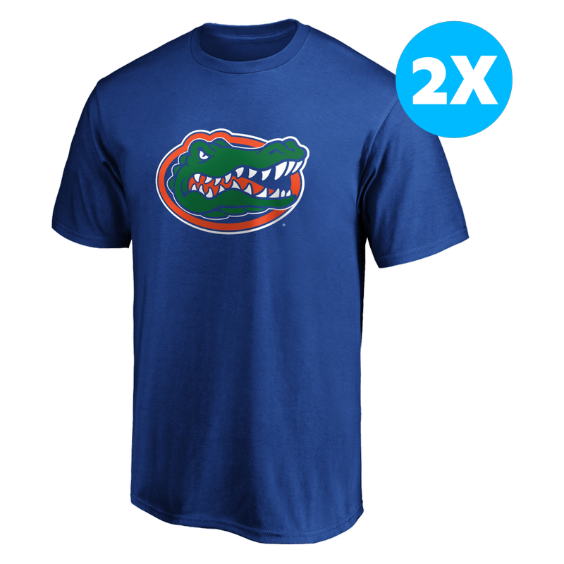 University of Florida Evergreen Cotton Primary Logo Short Sleeve Tee-Size 2XL