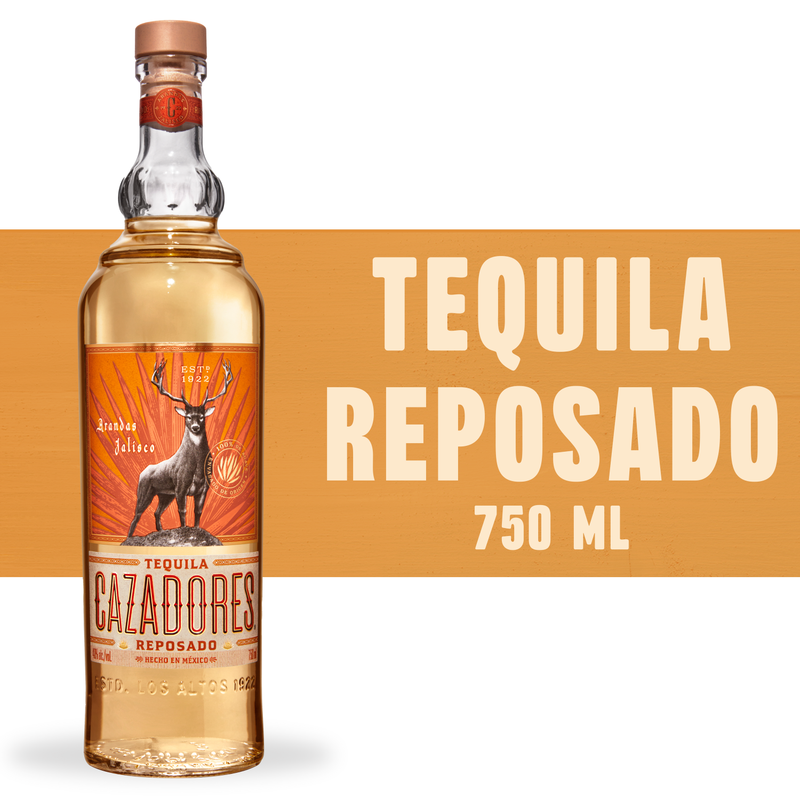 Cazadores Reposado Tequila 750ml (80 Proof)