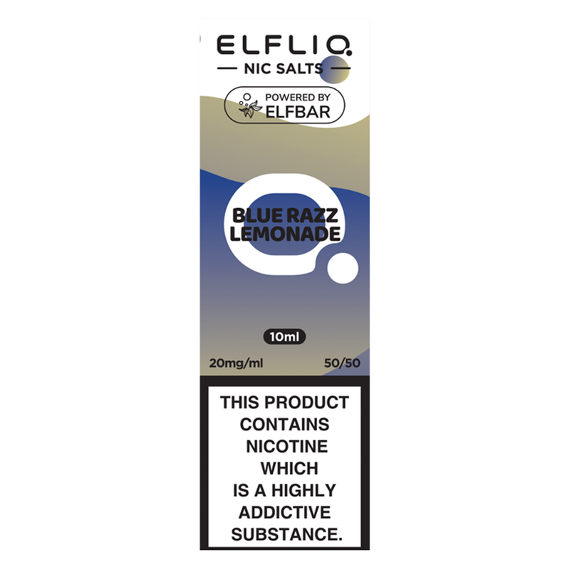 Elfliq Blue Razz Lemonade Nic Salt E-Liquid 20mg/ml, 10ml