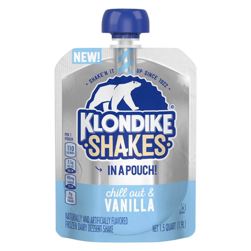 Klondike Shakes Chill Out & Vanilla Frozen Dairy Dessert 6ct 28oz