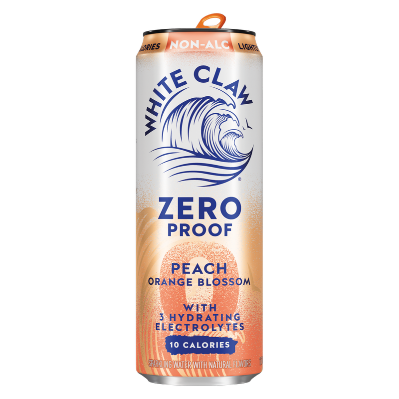 White Claw Zero Proof Mango Passion Fruit Single 12oz Can - White