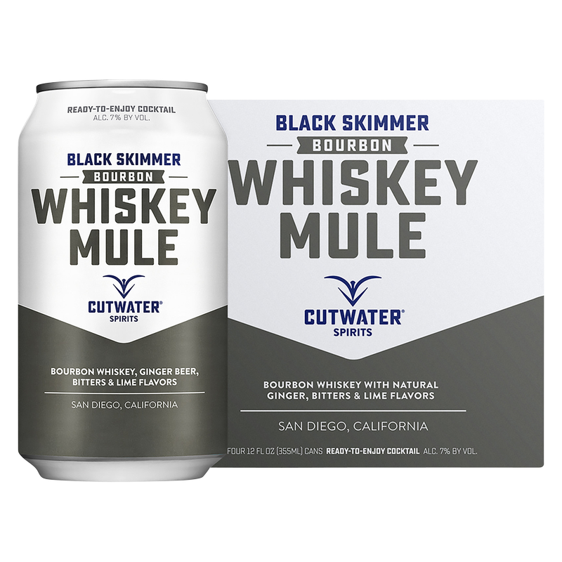 Cutwater Whiskey Mule 4pk 12oz 7% abv