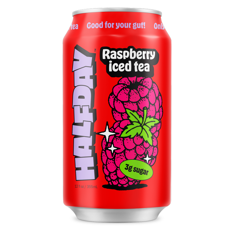 Halfday Raspberry Prebiotic Iced Tea