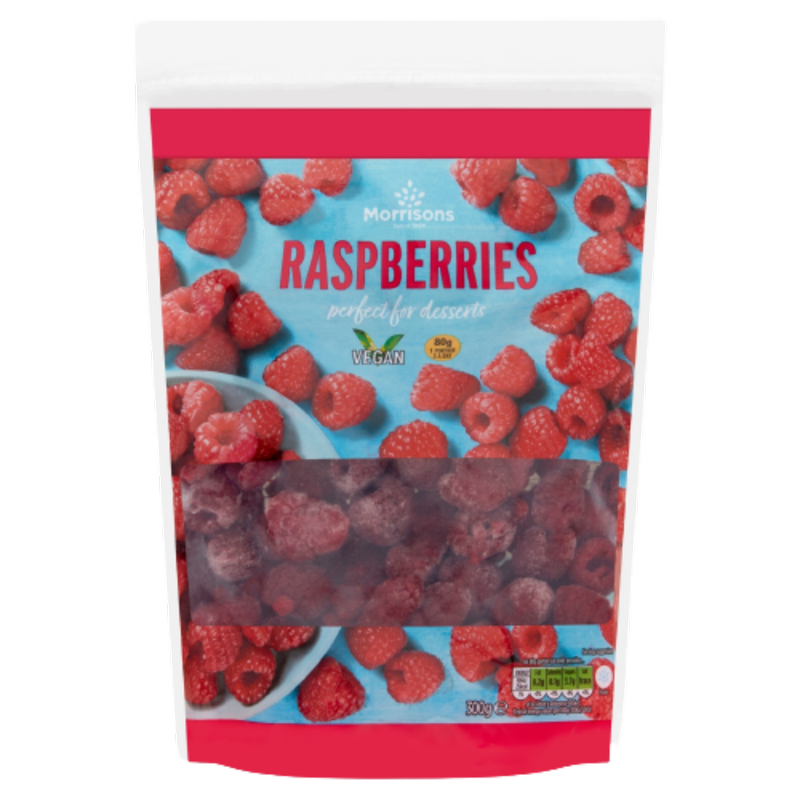 Morrisons Raspberries, 300g