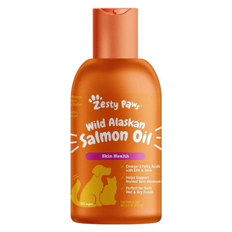 Zesty Paws Wild Alaskan Salmon Oil for Dogs