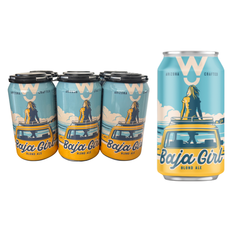 Walter Station Baja Girl Blonde Ale 6pk 12oz Can