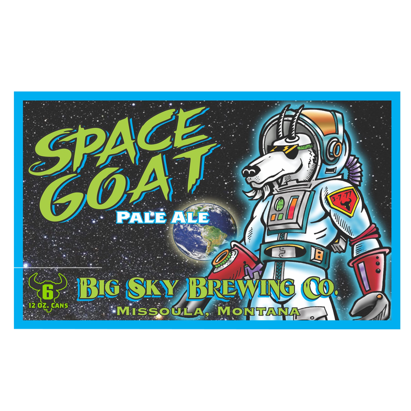 Big Sky Brewing Co. Space Goat Pale Ale 6pk 12oz