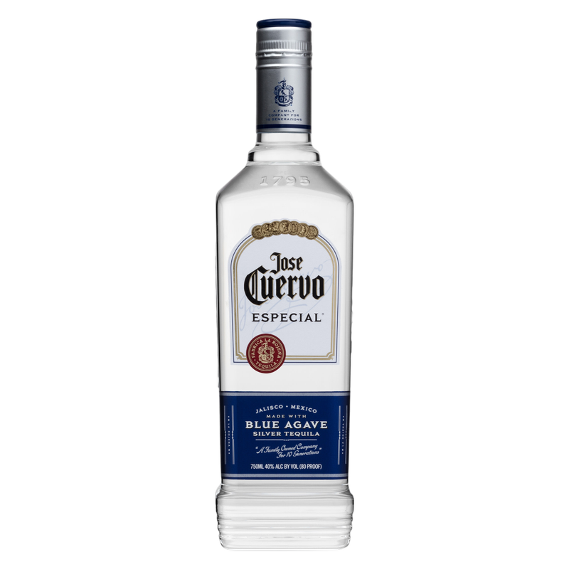 Jose Cuervo Especial Silver Tequila 750ml (80 Proof)