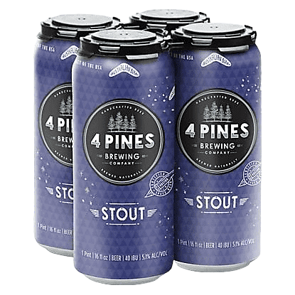 4 Pines Brewing Stout 4pk 16oz Can