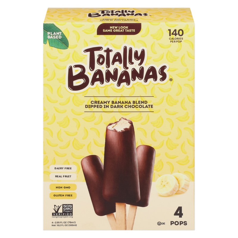 Totally Bananas Creamy Banana Blend Dipped in Dark Chocolate, 10.2 oz