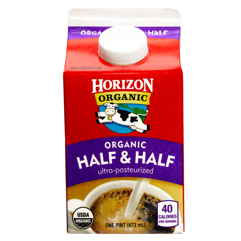 Horizon Organic Half & Half 1 Pint