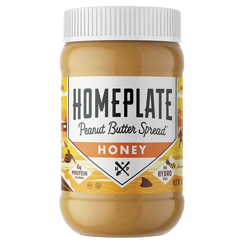 HomePlate Honey Peanut Butter 16oz