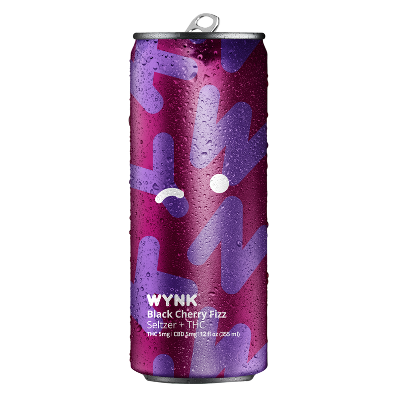 Wynk Seltzer con 5 mg de THC, paquete surtido, 12 latas de 12 oz