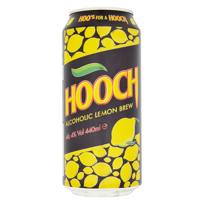 Hooch Alcoholic Lemon Brew, 440ml