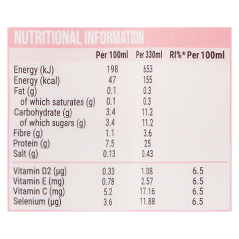 Ufit High Protein Strawberry Shake Drink, 330ml