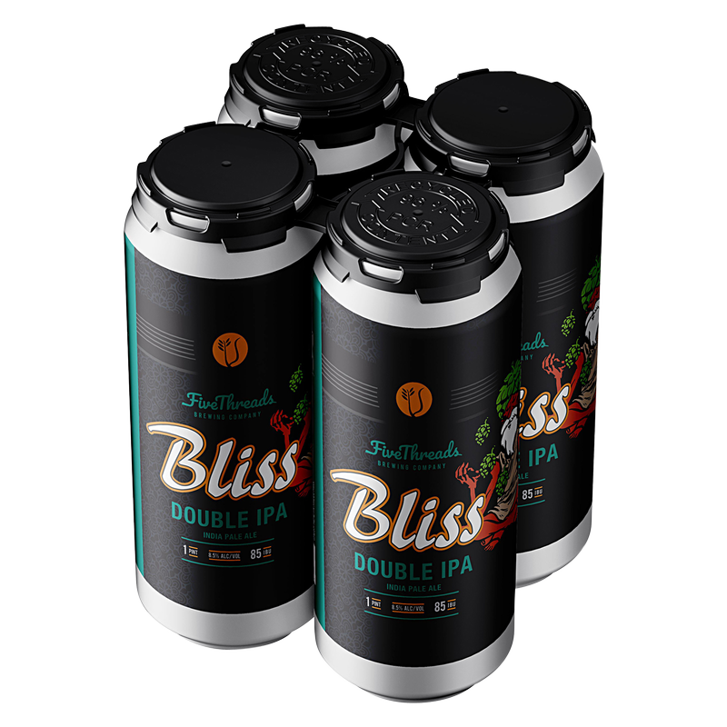 Five Threads Brewing Co. Bliss Double IPA 4pk 16oz