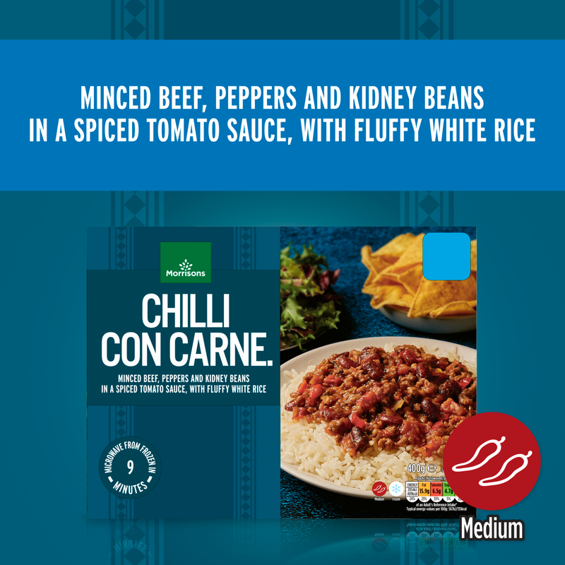 Morrisons Beef Chilli, 400g