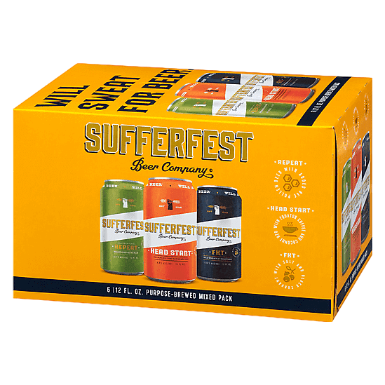 Sufferfest Beer Co. Variety Pack 6pk 12oz Can