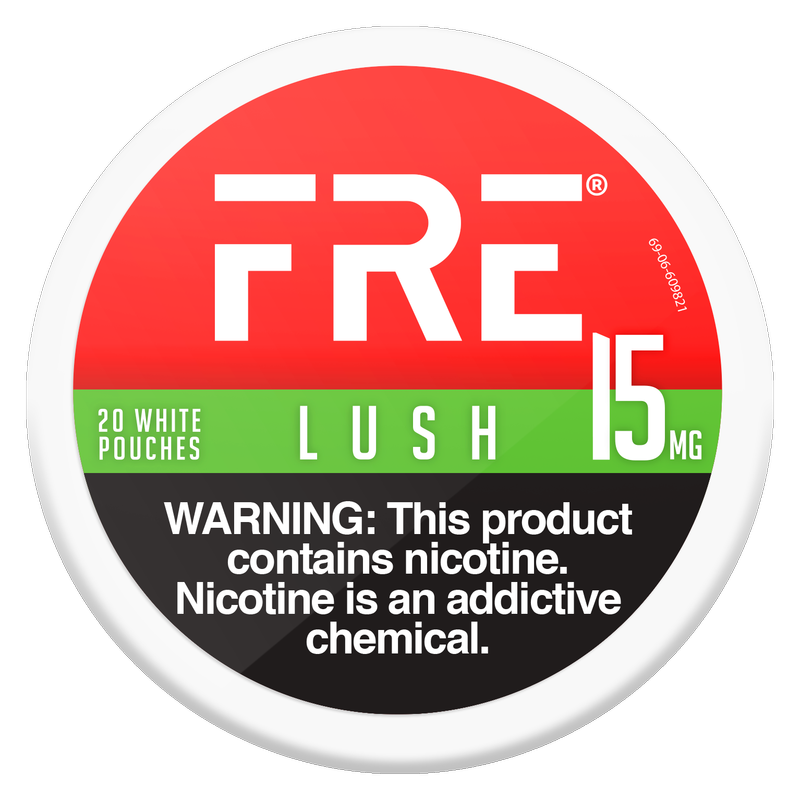FRE Lush Nicotine Pouches, 15mg