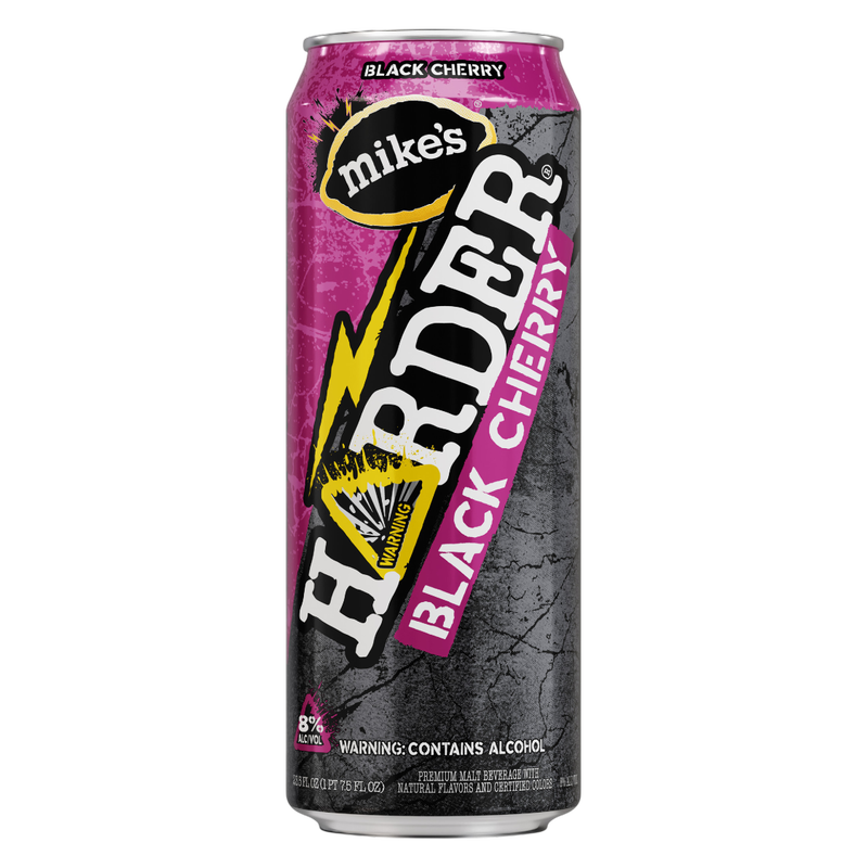 Mike's Harder Black Cherry Single 23.5oz Can 8.0% ABV