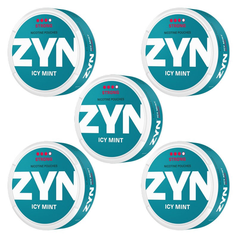 ZYN Icy Mint Strong 9.5mg, 5 x 21pcs