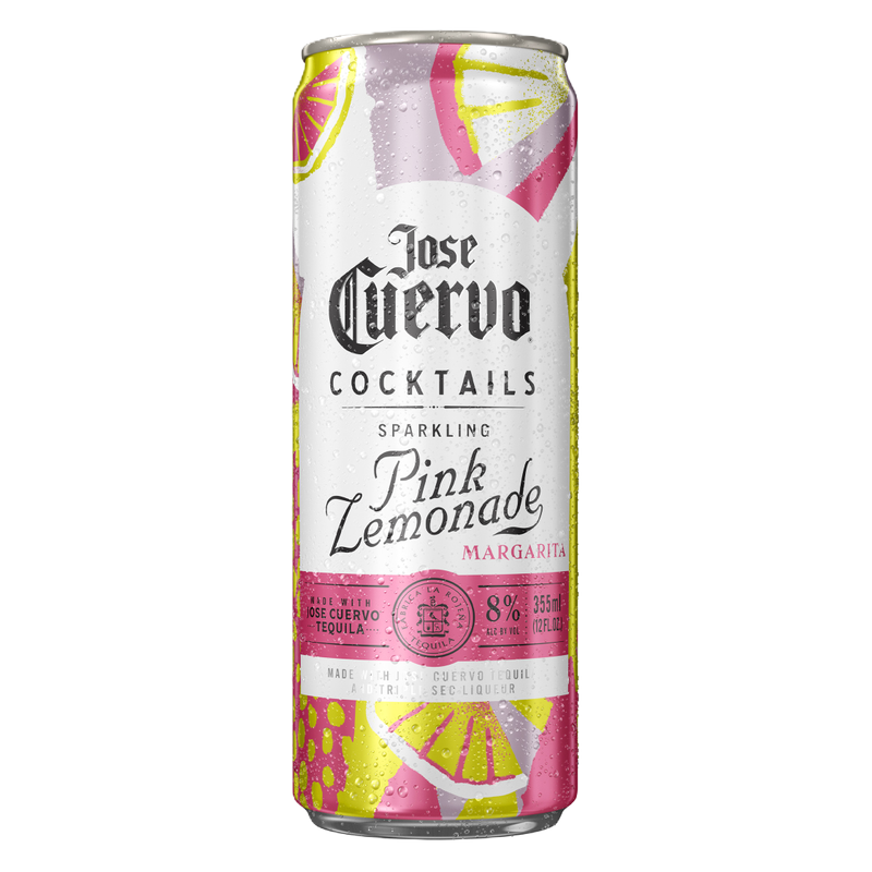 Jose Cuervo Sparkling Margarita Pink Lemonade 4pk 355ml Can 8% ABV