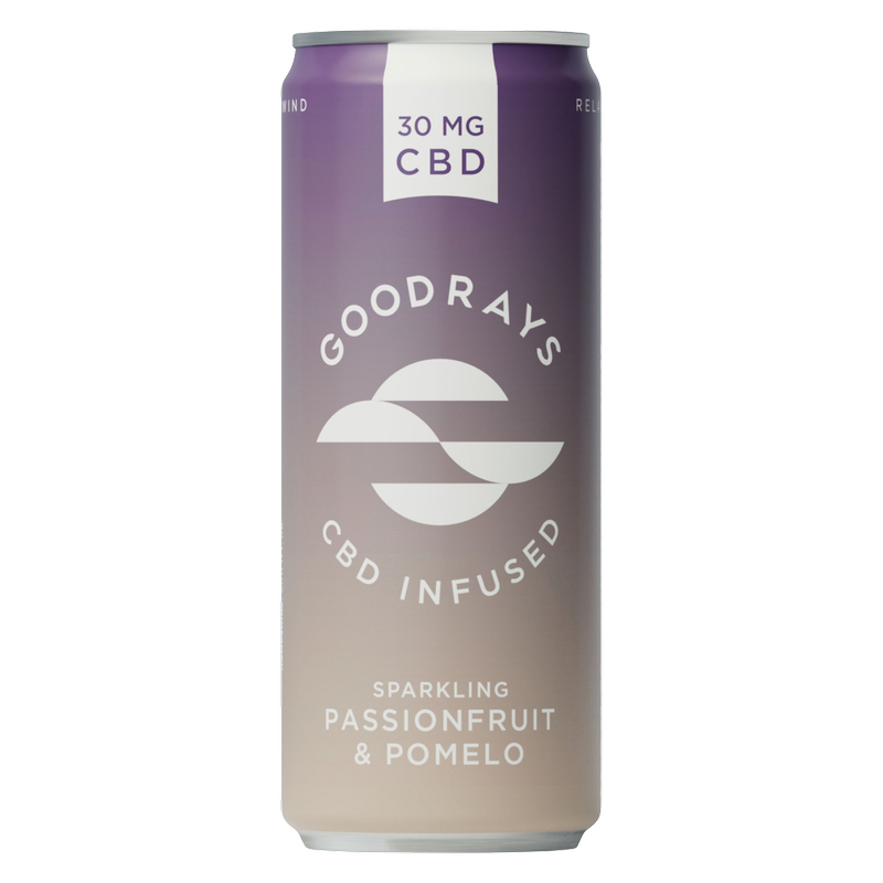 Goodrays CBD Passionfruit & Pomelo, 250ml