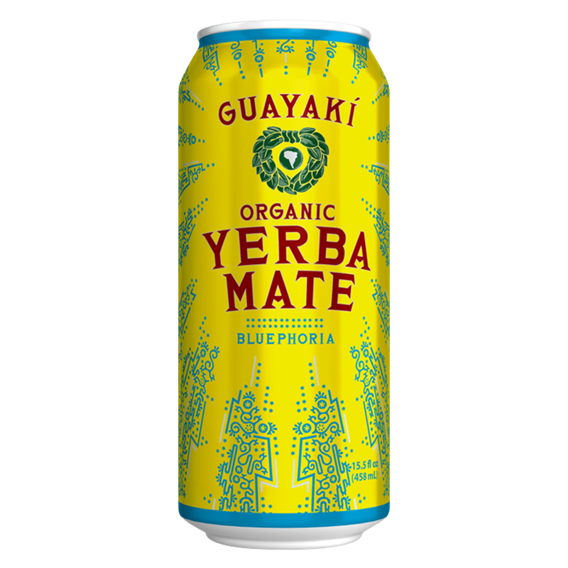Guayaki Yerba Mate Organic Bluephoria 15.5oz Can