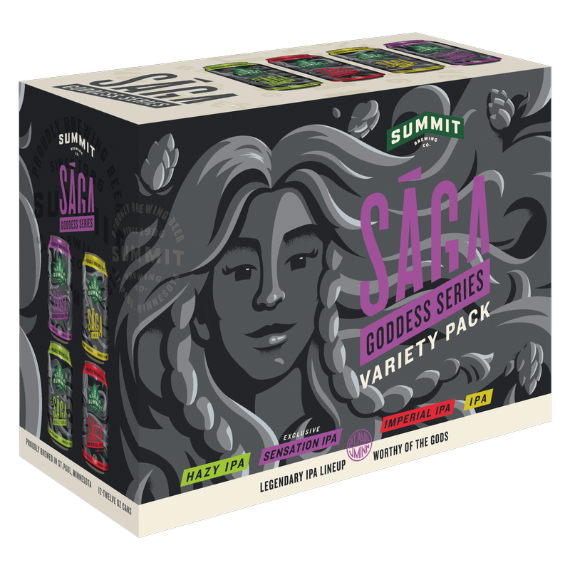 Summitt Saga Goddess Variety 12pk 12oz Cans Varied ABV